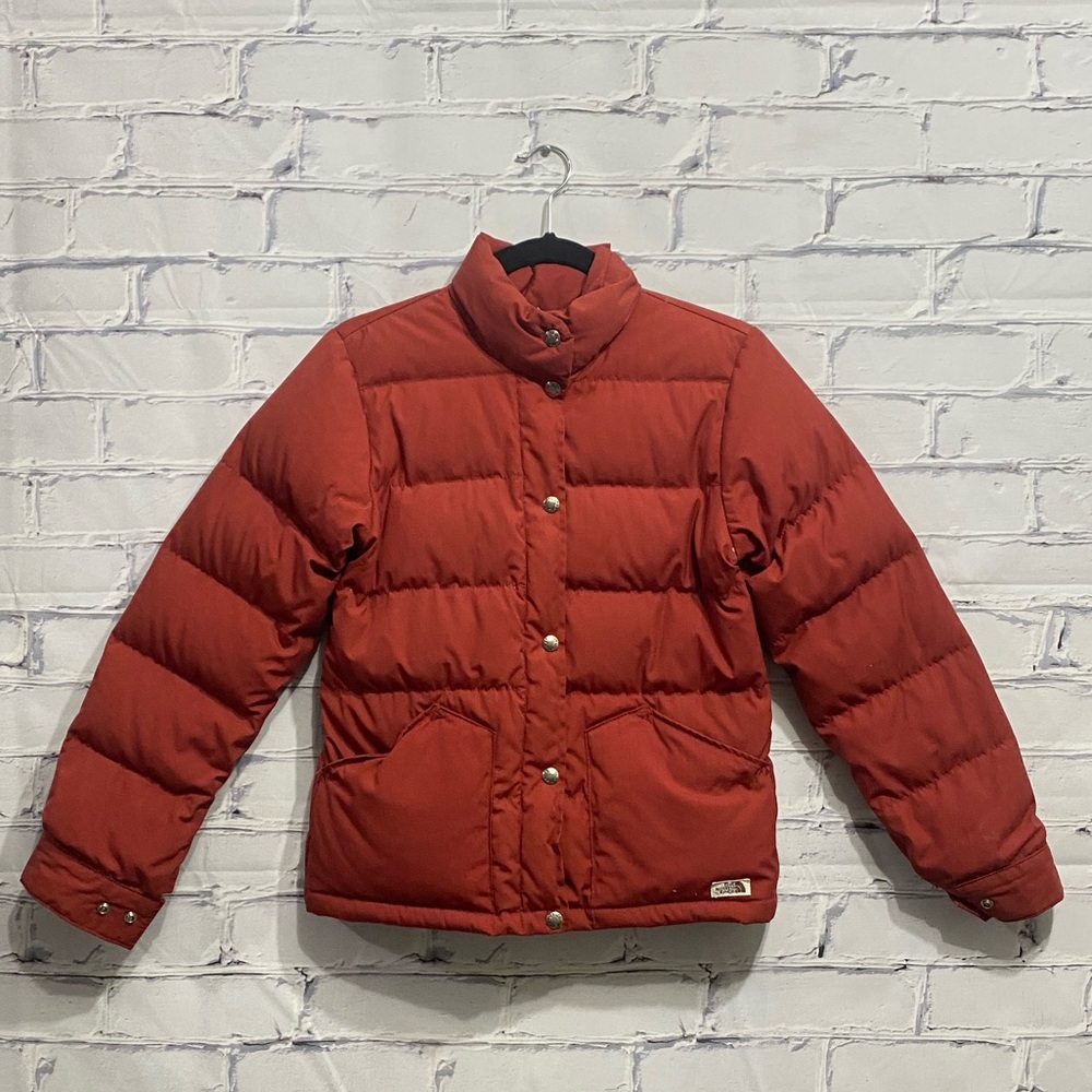 Vintage 70’s Womens North Face TNF Brown Label Puffer Jacket Size small